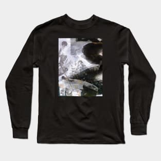 Let's Go Fishing - Abstract Painting Long Sleeve T-Shirt